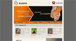 Desktop Screenshot of bandhuindia.org